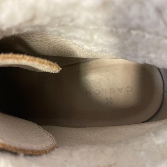 Caslon Henry Leather Wedge Bootie Size 9 - Picture 5 of 8